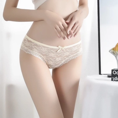 Quần Lót Nữ FREESHIP Ren Sexy A26 - Thiết Kế Hoa Phối Tầng Quyến Rũ, Giá 20.000₫