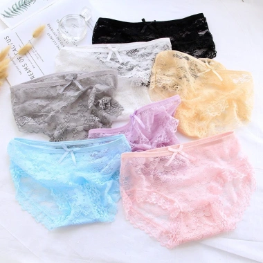 Quần Lót Nữ FREESHIP Ren Sexy A26 - Thiết Kế Hoa Phối Tầng Quyến Rũ, Giá 20.000₫