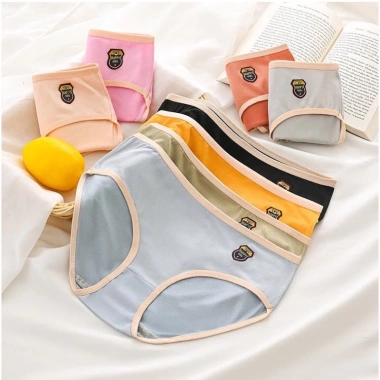 Quần Lót Nữ Happy Girl Cao Cấp Cotton Dễ Thương Mềm Mại B05 - Giá 12.000₫