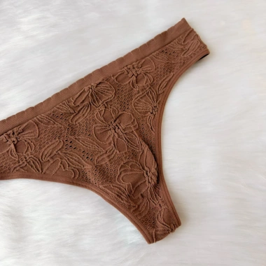 Quần lót nữ lọt khe CAPEZIO, ôm dáng tôn mông, thun mịn thoáng khí - 45.000 VND