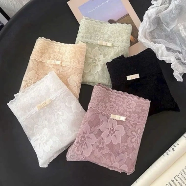 Quần Lót Nữ REN A151 Thiết Kế Dệt Nổi Hoa Mai Mềm Mịn Mát Siêu Đẹp 20.000