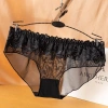 Quần lót nữ ren đen sexy, cao eo thoải mái, không đường may, thiết kế gợi cảm - Giá chỉ 35.000đ 8