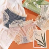 Quần Lót Nữ Ren Gấm Sexy - Viền gợn sóng quyến rũ, tôn dáng - 35.000 VND 7