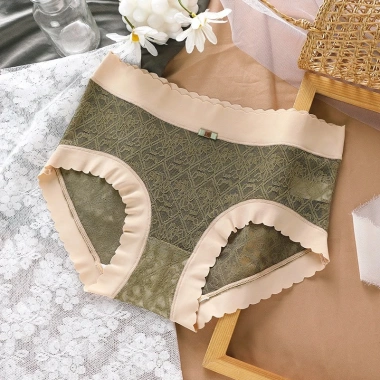 Quần Lót Nữ Ren Mịn Viền Sóng Cạp Cao A66 - Giá Ưu Đãi 35.000₫ 10 Quần Lót Nữ Ren Mịn Viền Sóng Cạp Cao A66 - Giá Ưu Đãi 35.000₫ 10