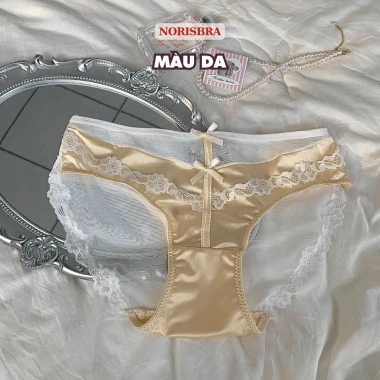 Quần Lót Nữ Ren Satin Gợi Cảm Mẫu 2.026 Đáy May Kháng Khuẩn AMYBRA L8.127 61k 10 Quần Lót Nữ Ren Satin Gợi Cảm Mẫu 2.026 Đáy May Kháng Khuẩn AMYBRA L8.127 61k 10
