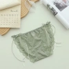 Quần Lót Nữ Ren Sexy A44 Đính Nơ Hai Bên Viền Sóng - Tôn Dáng, Giá 40k 10