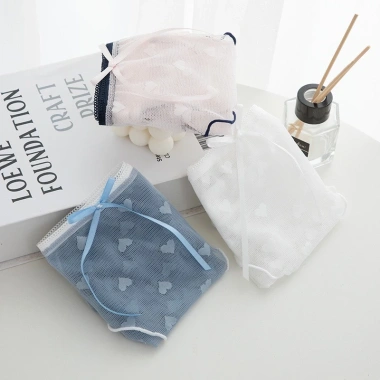 Quần Lót Nữ Ren Sexy Cao Cấp Mềm Mại Trái Tim Đính Nơ Gợi Cảm - Giá 30.000 VNĐ