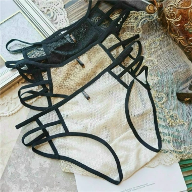 Quần lót nữ ren sexy cạp thấp A95 - Ren lưới xuyên thấu, gợi cảm chỉ 35.000₫ 5