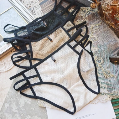 Quần lót nữ ren sexy cạp thấp A95 - Ren lưới xuyên thấu, gợi cảm chỉ 35.000₫ 8
