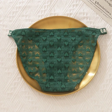 Quần Lót Nữ Ren Tim Lưới Mềm Mại Kháng Khuẩn Sexy Gợi Cảm FREESHIP A106 35k