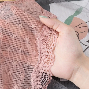 Quần lót nữ ren tơ xuyên thấu pastel hiện đại - Đẹp, thoáng mát, giá chỉ 35k