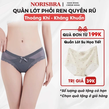 Quần Lót Nữ Ren Xuyên Thấu Gợi Cảm, Chip Đáy May Kháng Khuẩn AMYBRA L8.136 - Giá chỉ 42.000₫