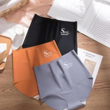Quần Lót Nữ Su Lụa Cao Cấp Cạp Cao Gen Nịt Bụng Tàng Hình - Sexy, Thoải mái, Giá 25.800 VND