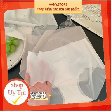 Quần Lót Nữ Su Lụa Tàng Hình Cao Cấp Siêu Mỏng In Chữ Very Sexy A130 Giá 25k