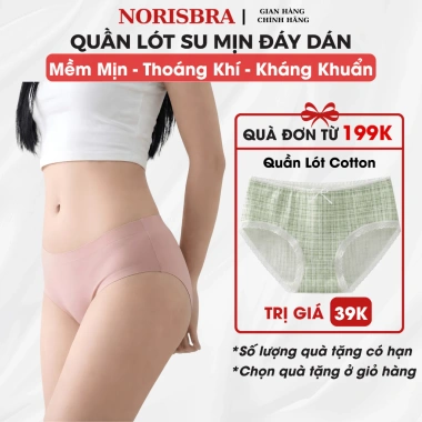 Quần Lót Nữ Su Mềm Mại Co Giãn Đáy 2 Lớp Chip Cạp Vừa AMYBRA L840 29.900đ
