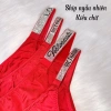 Quần Lót Nữ Victoria Secret Đỏ Ruby Đính Đá Logo Lưng Thun Cao Cấp Giãn Siêu Sexy 2