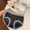 Quần Lót Nữ Viền Ren Cotton Cạp Cao Thấm Hút AMYBRA L5.509 - Giá ưu đãi 33.000₫ 9