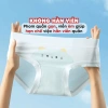 Quần Lót Nữ Viền Su Lụa Co Giãn Mềm, Chip Đáy Kháng Khuẩn AMYBRA L1.164 Giá 36.000đ 4