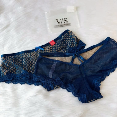 Quần Lót Ren Lưới Vicky Sylvia Cao Cấp Sexy Không Viền Co Giãn 4 Chiều Ôm Dáng, Mềm Mịn, Xuất Túi Riêng - Giá 49.000₫