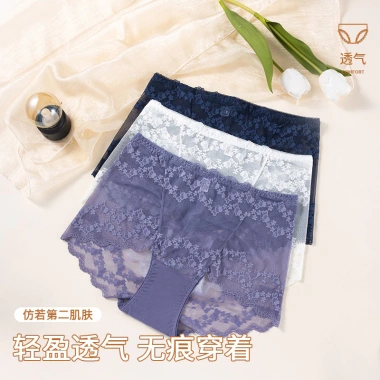 Quần Lót Ren Nữ 45-100Kg Gợi Cảm Cao Cấp Thoáng Khí 100% Cotton Giá chỉ 64.800₫