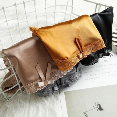 Quần Lót Ren Nữ Bèo Xuyên Thấu Đính Nơ Nhỏ Siêu Gợi Cảm - Mẫu A42 Giá 30.000đ