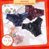 Quần lót ren nữ khe kháng khuẩn, sexy gợi cảm, nơ lớn, đường cong rũ - 35.000 VND
