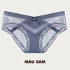 Quần Lót Ren Nữ Sexy Cạp Chéo, Chip Nơ Quyến Rũ AMYBRA L8.136 Giá 42.000đ 10
