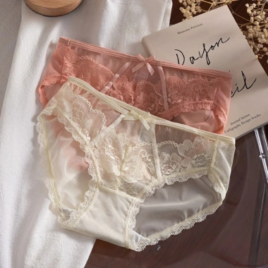 Quần Lót Ren Nữ Siêu Mỏng Gợi Cảm, Đẹp Sang Trọng, Sexy – 55k AMYBRA L8.809 2