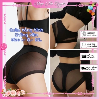 Quần lót tàng hình xuyên thấu không đường may, cạp cao gen mỡ bụng, gợi cảm, giảm mỡ thần thánh 69k