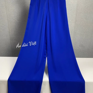 Quần lụa mỹ áo dài truyền thống & cách tân, đa màu (đỏ, cam, vàng, tím, xanh, trắng, đen), may sẵn cao cấp - 87.119₫ 2