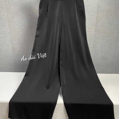Quần lụa mỹ áo dài truyền thống & cách tân, đa màu (đỏ, cam, vàng, tím, xanh, trắng, đen), may sẵn cao cấp - 87.119₫ 3
