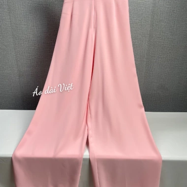 Quần lụa mỹ áo dài truyền thống & cách tân, đa màu (đỏ, cam, vàng, tím, xanh, trắng, đen), may sẵn cao cấp - 87.119₫ 4