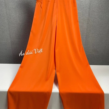 Quần lụa mỹ áo dài truyền thống & cách tân, đa màu (đỏ, cam, vàng, tím, xanh, trắng, đen), may sẵn cao cấp - 87.119₫ 6