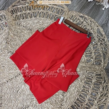 Quần lụa Mỹ mặc áo dài cách tân QAD03 co giãn mềm mịn thoáng mát cho tiệc cưới lễ tết - 105k 9