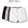 Quần Lửng Nam Đen Trắng Kem Short Lưng Chun Co Giãn Thoải Mái Trẻ Trung Giá 260k