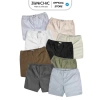 Quần Lửng Nam Đen Trắng Kem Short Lưng Chun Co Giãn Thoải Mái Trẻ Trung Giá 260k 2