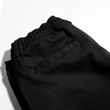Quần Lửng Nam Đen Trắng Kem Short Lưng Chun Co Giãn Thoải Mái Trẻ Trung Giá 260k 8