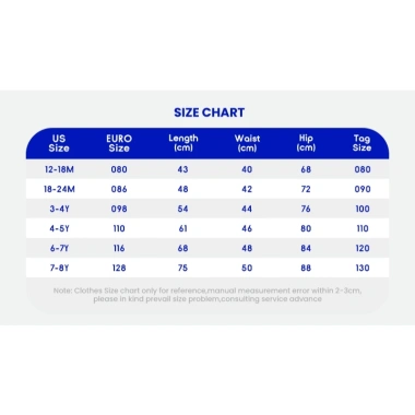 Quần minibala Denim cho Bé Trai & Bé Gái Mùa Hè Thoáng Khí - Giá chỉ 440.640₫