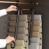Quần Móc Treo Đa Năng Gập Lại Inox - Kẹp Quần Nhiều Lớp Tiết Kiệm Không Gian 5