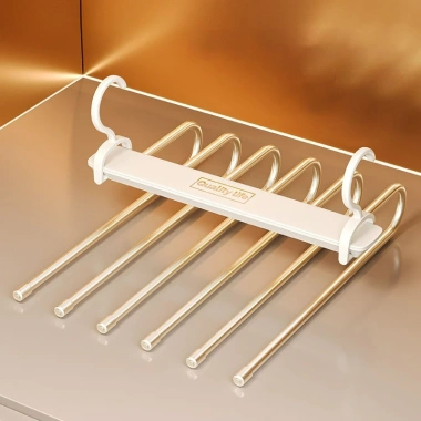 Quần Móc Treo Đa Năng Gập Lại Inox - Kẹp Quần Nhiều Lớp Tiết Kiệm Không Gian 6