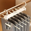 Quần Móc Treo Đa Năng Gập Lại Inox - Kẹp Quần Nhiều Lớp Tiết Kiệm Không Gian 8
