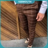 Quần Nam Kẻ Sọc Slim Fit Trang Trọng, Thoải Mái Cho Công Sở Mùa Xuân Giá 367.446 VND Giảm Đặc Biệt
