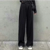 Quần nâu tây choco ống rộng culottes không chun - Giá chỉ 55.000, ảnh thật video 3