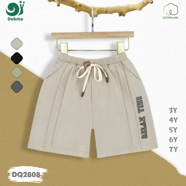 Quần Ngố Cotton Da Cá Nhiều Hoạ Tiết Bé Trai 3‑7 tuổi 12‑22kg Dokma DQ2.025/DQ2.808 Giá 109k 4