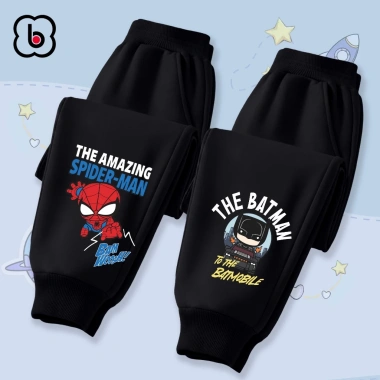 Quần nỉ bé trai Marvel BabyloveGO dài thể thao SpiderMan Batman IronMan 1-10 tuổi giảm giá 158k