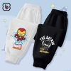 Quần nỉ bé trai Marvel BabyloveGO dài thể thao SpiderMan Batman IronMan 1-10 tuổi giảm giá 158k 5