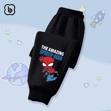 Quần nỉ bé trai Marvel BabyloveGO dài thể thao SpiderMan Batman IronMan 1-10 tuổi giảm giá 158k