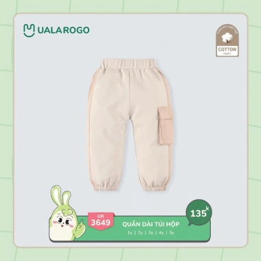 Quần Nỉ Da Cá Chéo Túi Hộp Uala cho Bé Trai 9-27kg Thời Trang Độc Đáo Giá 135k 4