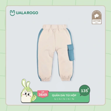 Quần Nỉ Da Cá Chéo Túi Hộp Uala cho Bé Trai 9-27kg Thời Trang Độc Đáo Giá 135k 9