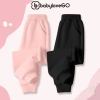 Quần nỉ dài bé BabyloveGO QN005 chất nỉ da cá thể thao thu đông giảm giá 159k 6